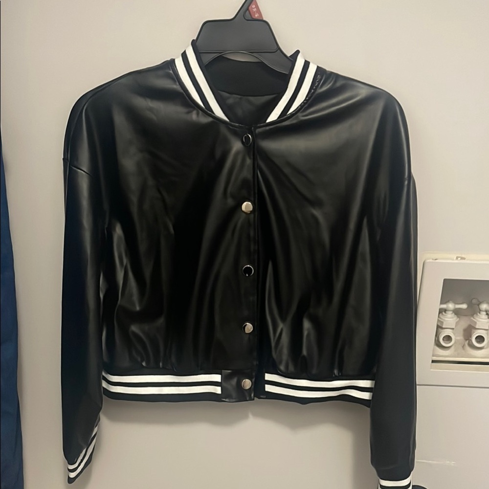 Black Varsity Jacket